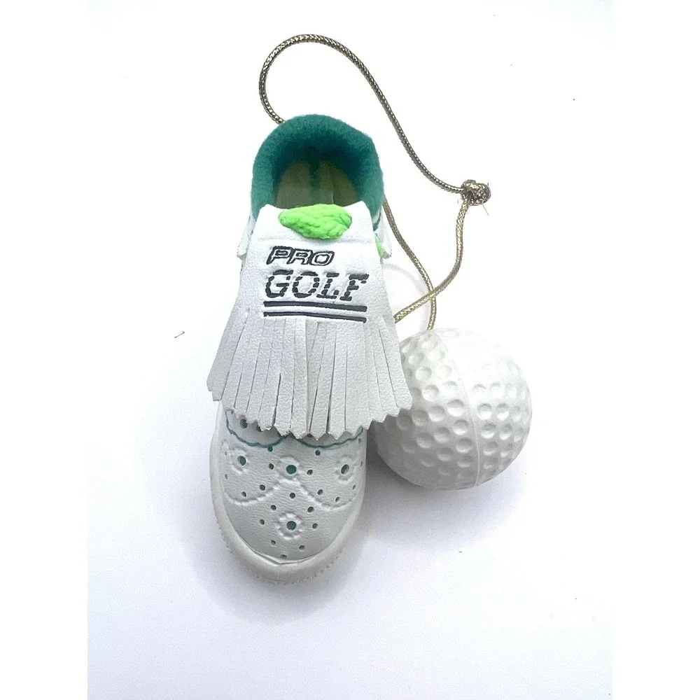 Golf Themed Christmas‎ Ornaments Lot Of 9 Some Hallmark Decorate Or Gift